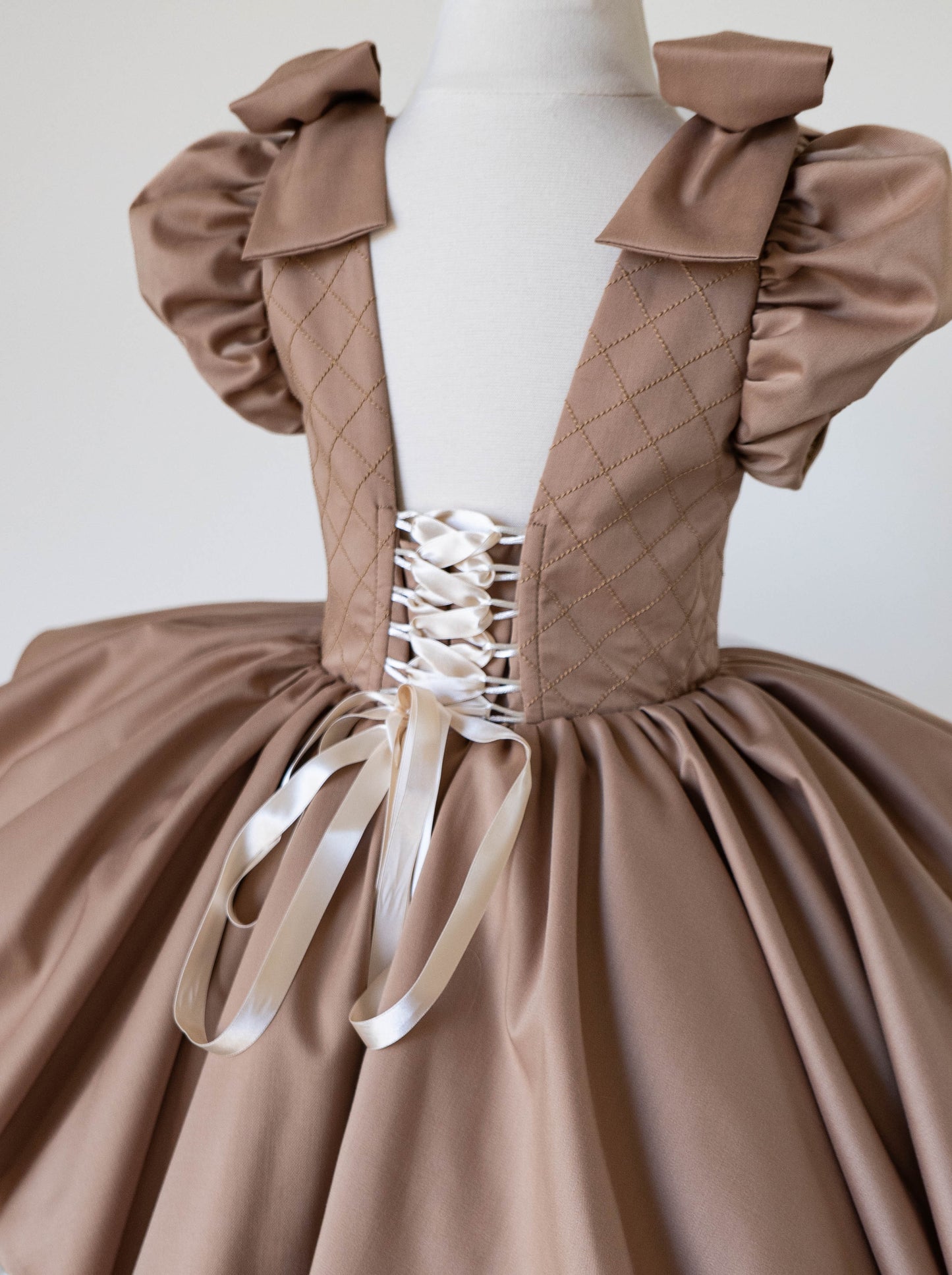 Cotton beige Dress