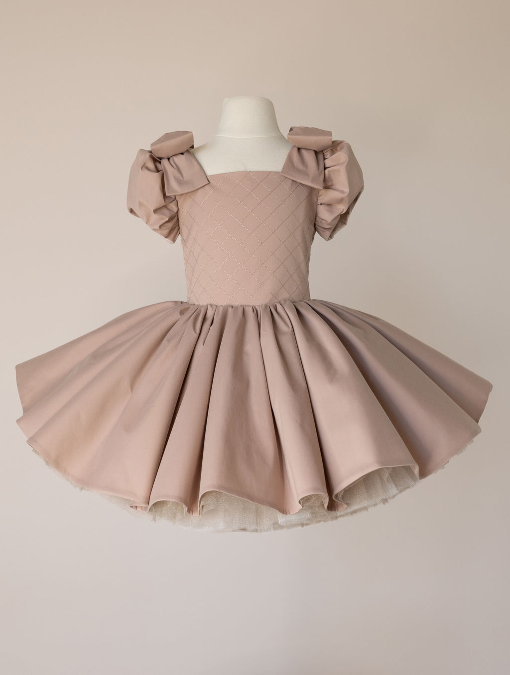 Doll dress in Garden Rose