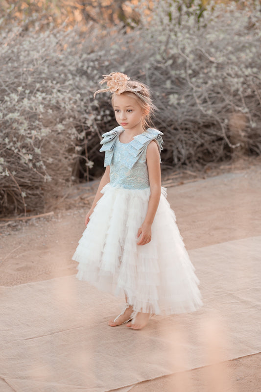 Clara dress in Blue