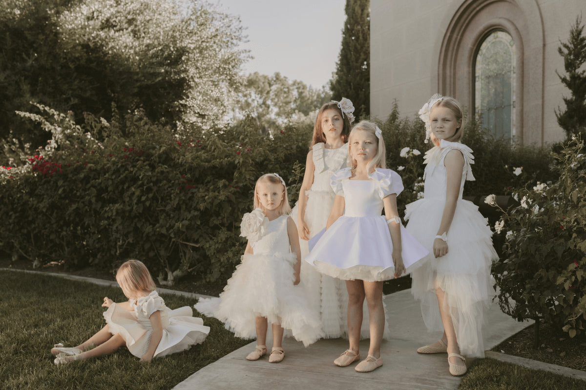 Magical White Flower Girl Dresses 