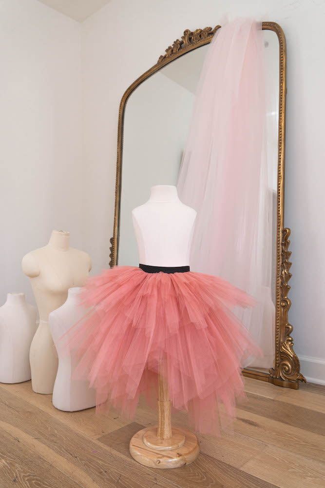 The Princess in candy pink - Flowers and Ruffles