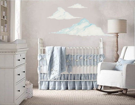 Cloud Set Wall Decals by Cling™ - Flowers and Ruffles